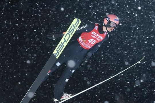 Lässt Skispringer Karl Geiger den zweiten Sieg folgen?.