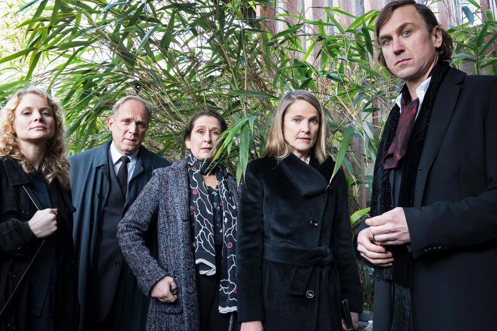 "Tatort: Murot und das Prinzip Hoffnung": Laura Muthesius (Friederike Ott), Felix Murot (Ulrich Tukur), Magda Wächter (Barbara Philipp), Inga Muthesius (Karoline Eichhorn) und Paul Muthesius (Lars Eidinger) waren die Hauptakteure des Krimis.