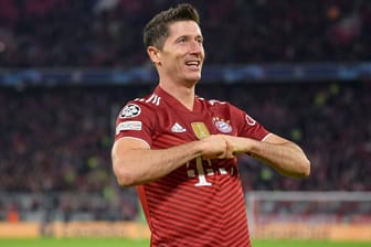 Robert Lewandowski: Der Bayern-Torjäger führt aktuell die Torschützenliste in der Champions League an.