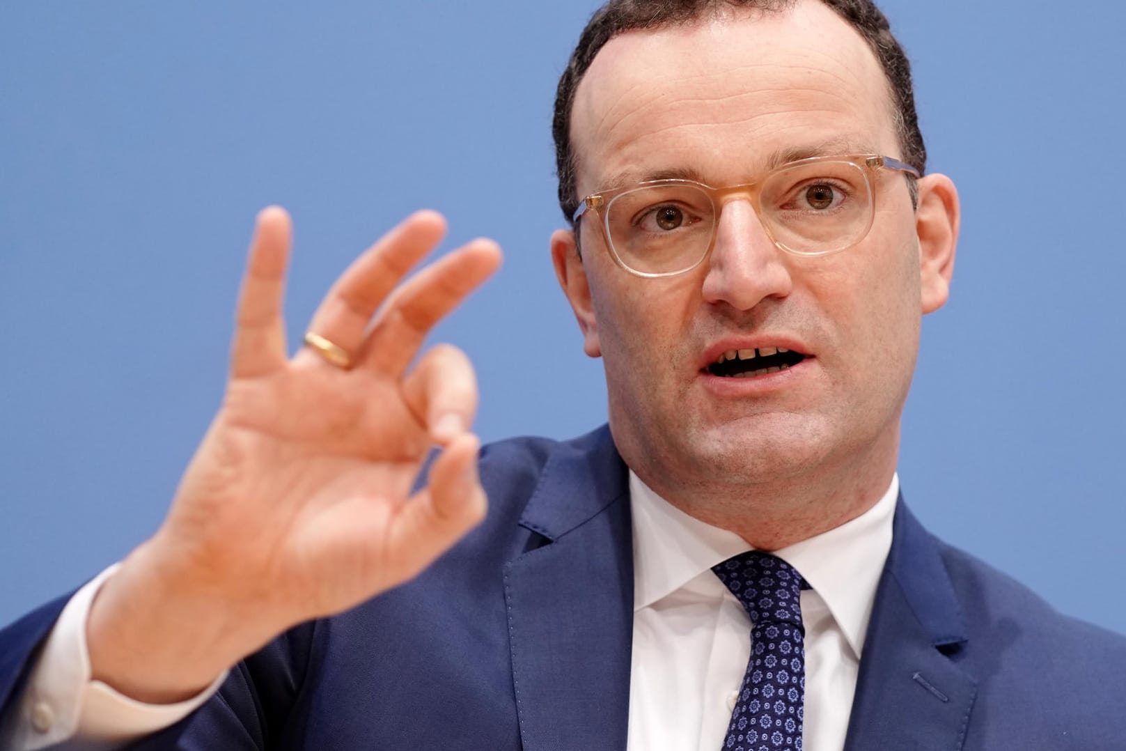 Jens Spahn: Der Gesundheitsminister muss viel Kritik in der Pandemie einstecken.