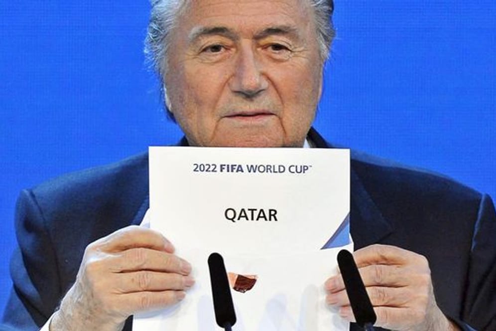 Bezeichnet die WM-Vergabe nach Katar mittlerweile als großen Fehler: Ex-Fifa-Chef Joseph Blatter.