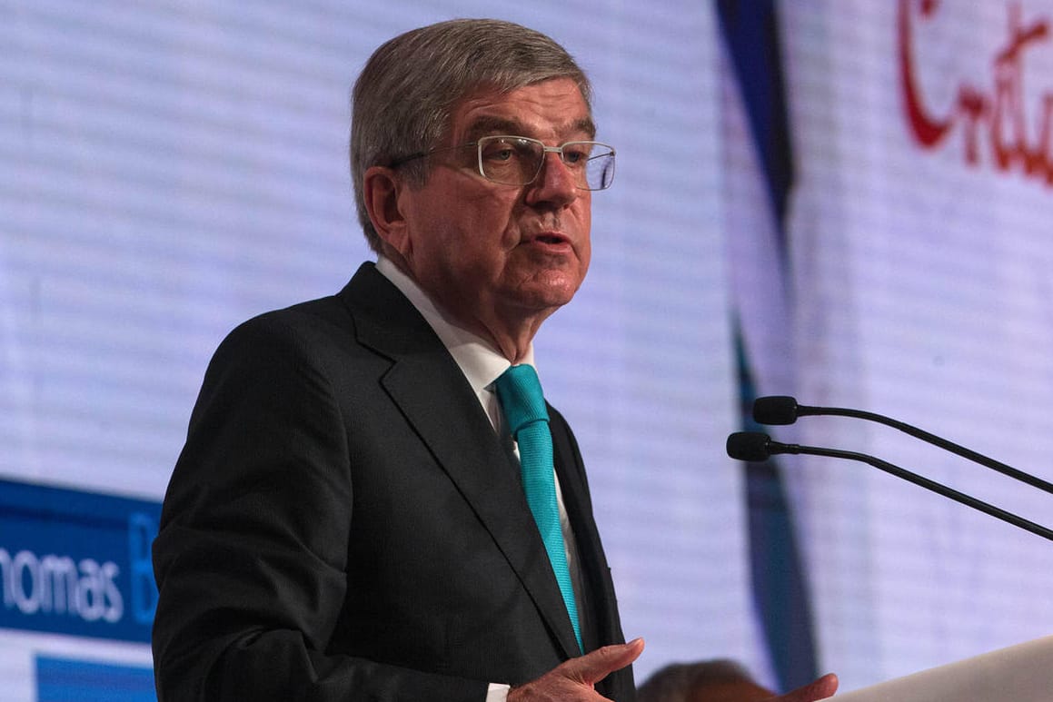 Thomas Bach: Der Präsident des Internationalen Olympischen Komitees war in Kontakt mit der vermissten Tennisspielerin Peng Shuai.