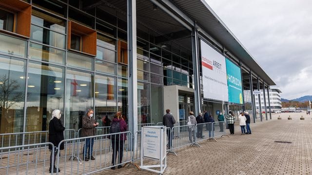 Impfstützpunkt des Uniklinikums und der Stadt Freiburg