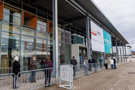 Impfstützpunkt des Uniklinikums und der Stadt Freiburg