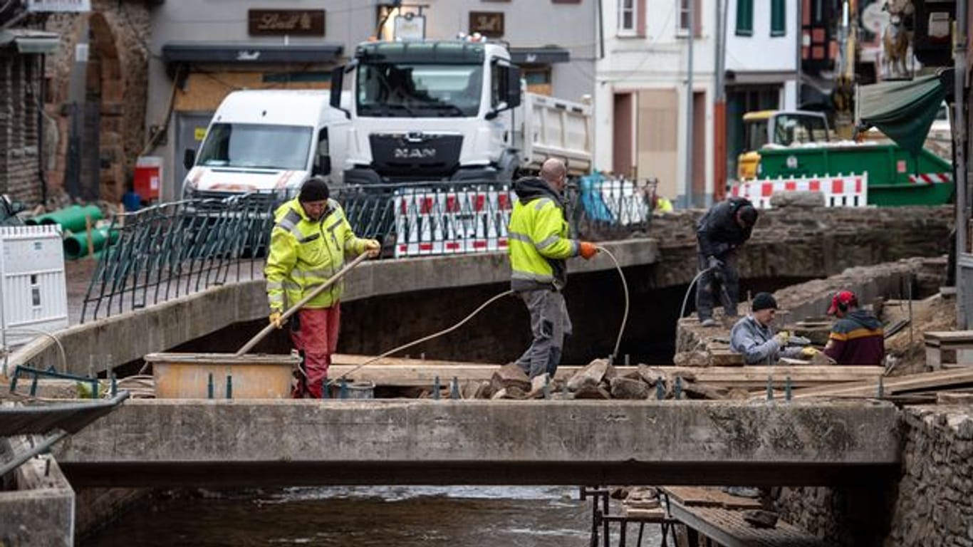 Nach der Flutkatastrophe in Nordrhein-Westfalen