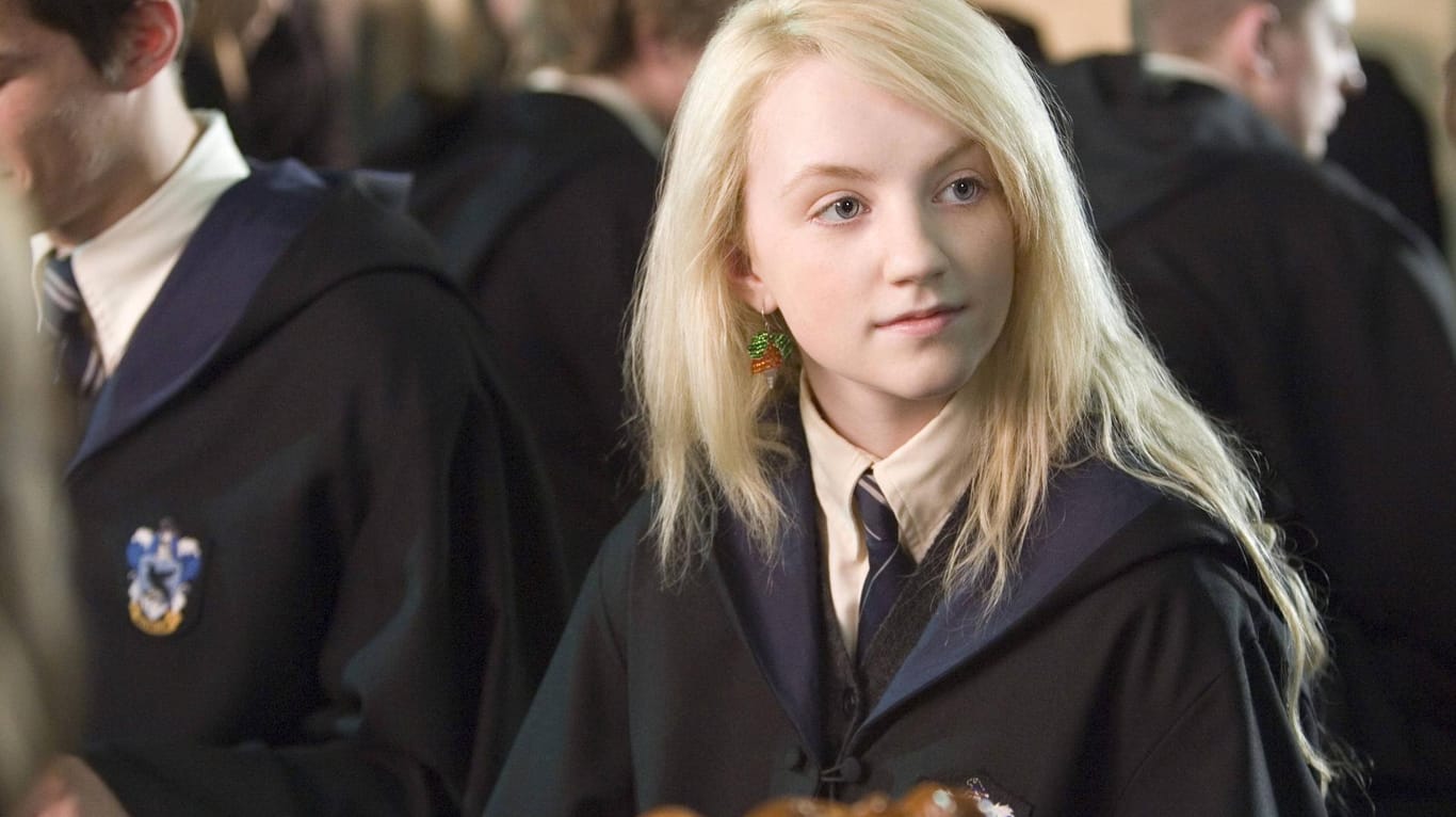 Evanna Lynch 2007 in "Harry Potter und der Orden des Phönix": Die Ohrringe ihrer Rolle Luna Lovegood designte sie selbst.