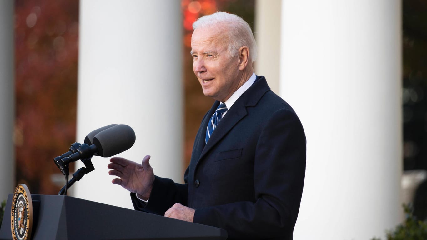 US-Präsident Joe Biden (Archivbild): Biden hat den amtierenden Notenbank-Chef Jerome Powell für eine zweite Amtszeit nominiert.