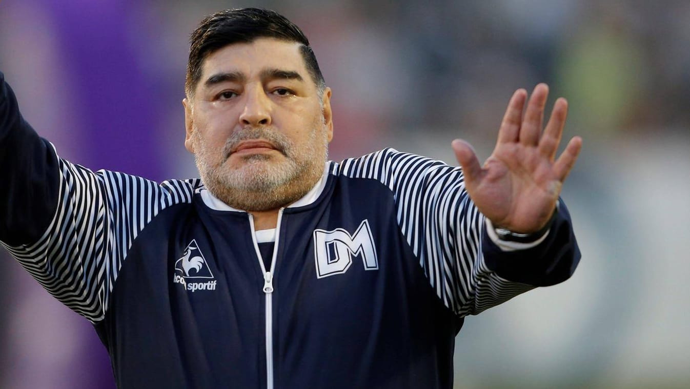 Diego Maradona: Die argentinische Fußballlegende starb 2020 im Alter von 60 Jahren. Diego Maradona: Die argentinische Fußballlegende starb 2020 im Alter von 60 Jahren.