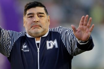 Diego Maradona: Die argentinische Fußballlegende starb 2020 im Alter von 60 Jahren.