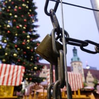 Der Weihnachtsmarkt in Leipzig ist abgeriegelt: Wegen des Teil-Lockdowns in Sachsen findet der Markt nicht statt.