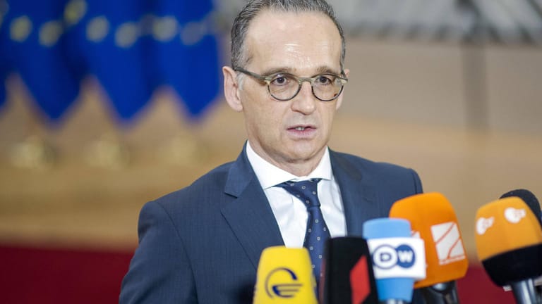 Heiko Maas: Der SPD-Politiker zeigt sich besorgt über die Situation an der ukrainischen Grenze.