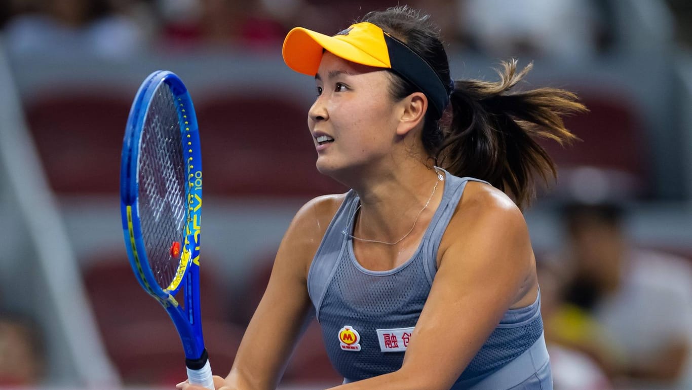 Peng Shuai: Die frühere Tennisspielerin war im Jahr 2014 20 Wochen die Nummer Eins der Doppelweltrangliste.