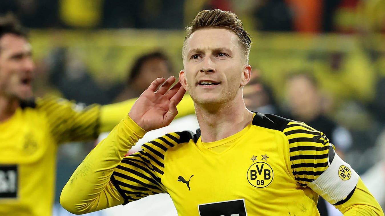 Marco Reus: Der BVB-Kapitän und seine Mannschaft stehen gegen Sporting unter Druck.