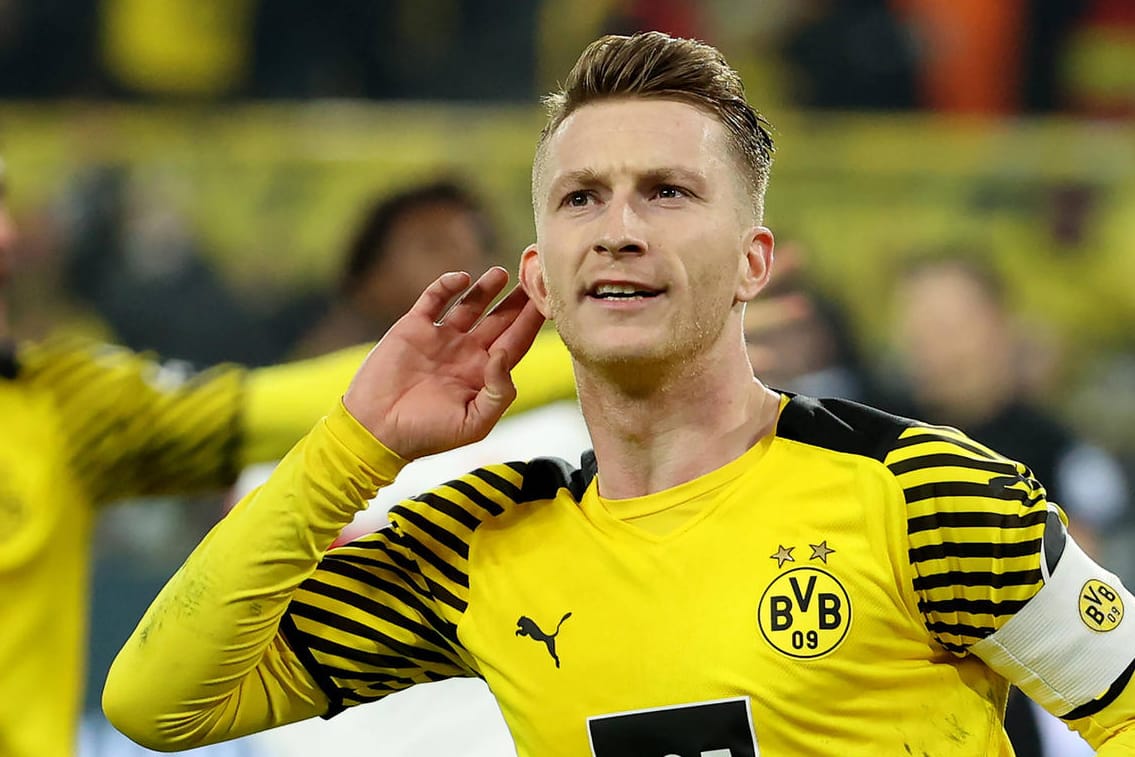 Marco Reus: Der BVB-Kapitän und seine Mannschaft stehen gegen Sporting unter Druck.