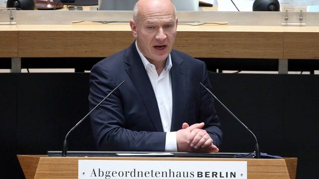 Kai Wegner im Abgeordnetenhaus Kai Wegner im Abgeordnetenhaus