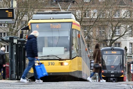 Trams in Karlsruhe