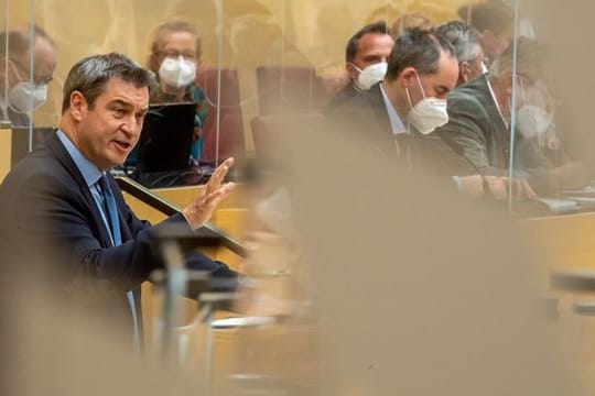 Bayerns Ministerpräsident Markus Söder (CSU)