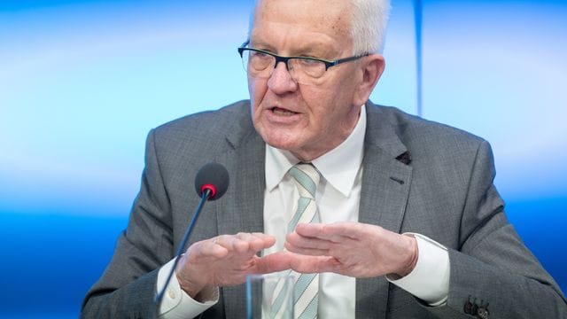 Baden-Württembergs Ministerpräsident Winfried Kretschmann (Grüne)