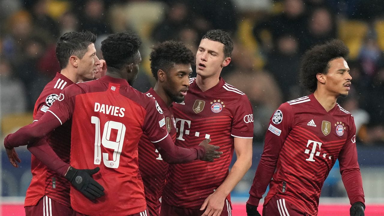 Die arg dezimierten Bayern kamen gewannen das vorletzte Gruppenspiel bei Dynamo Kiew.