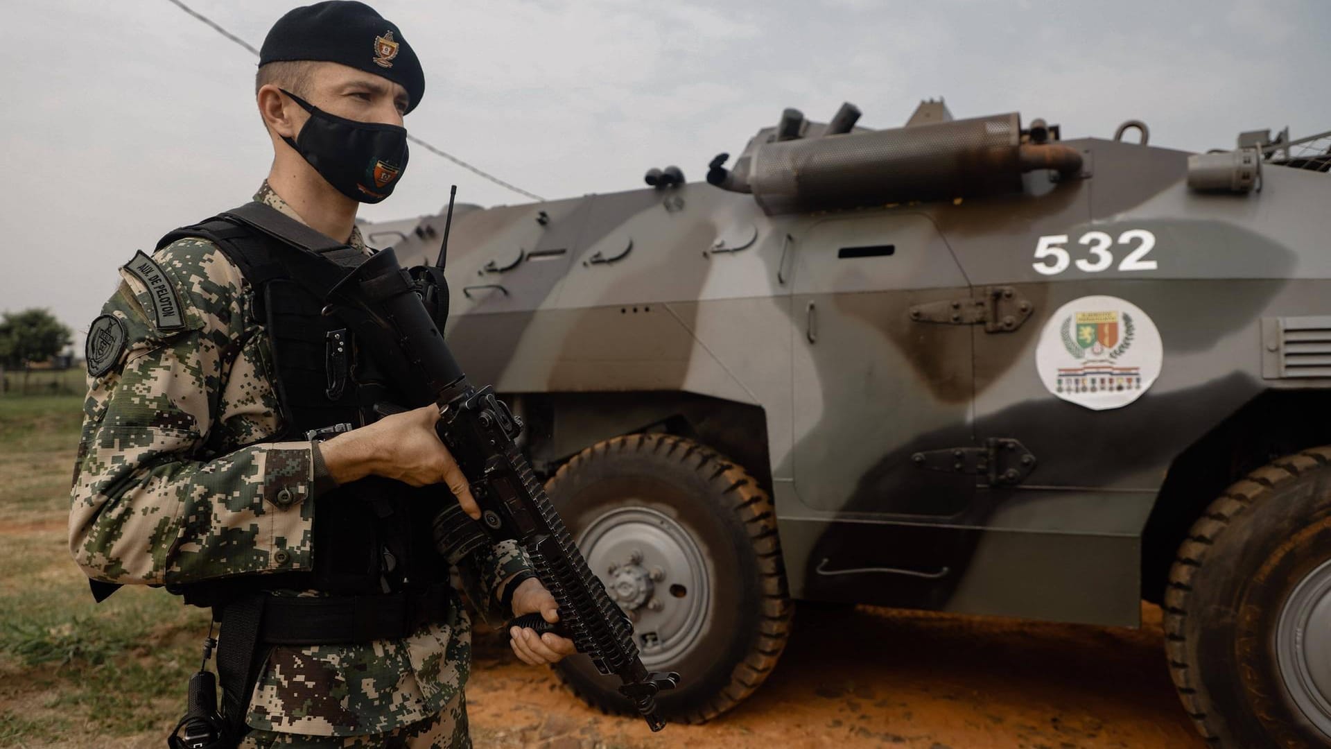 Bewaffneter Soldat in Paraguay: Der getötete 74-Jährige war nach Angaben lokaler Medien deutscher Staatsbürger. (Symbolfoto)