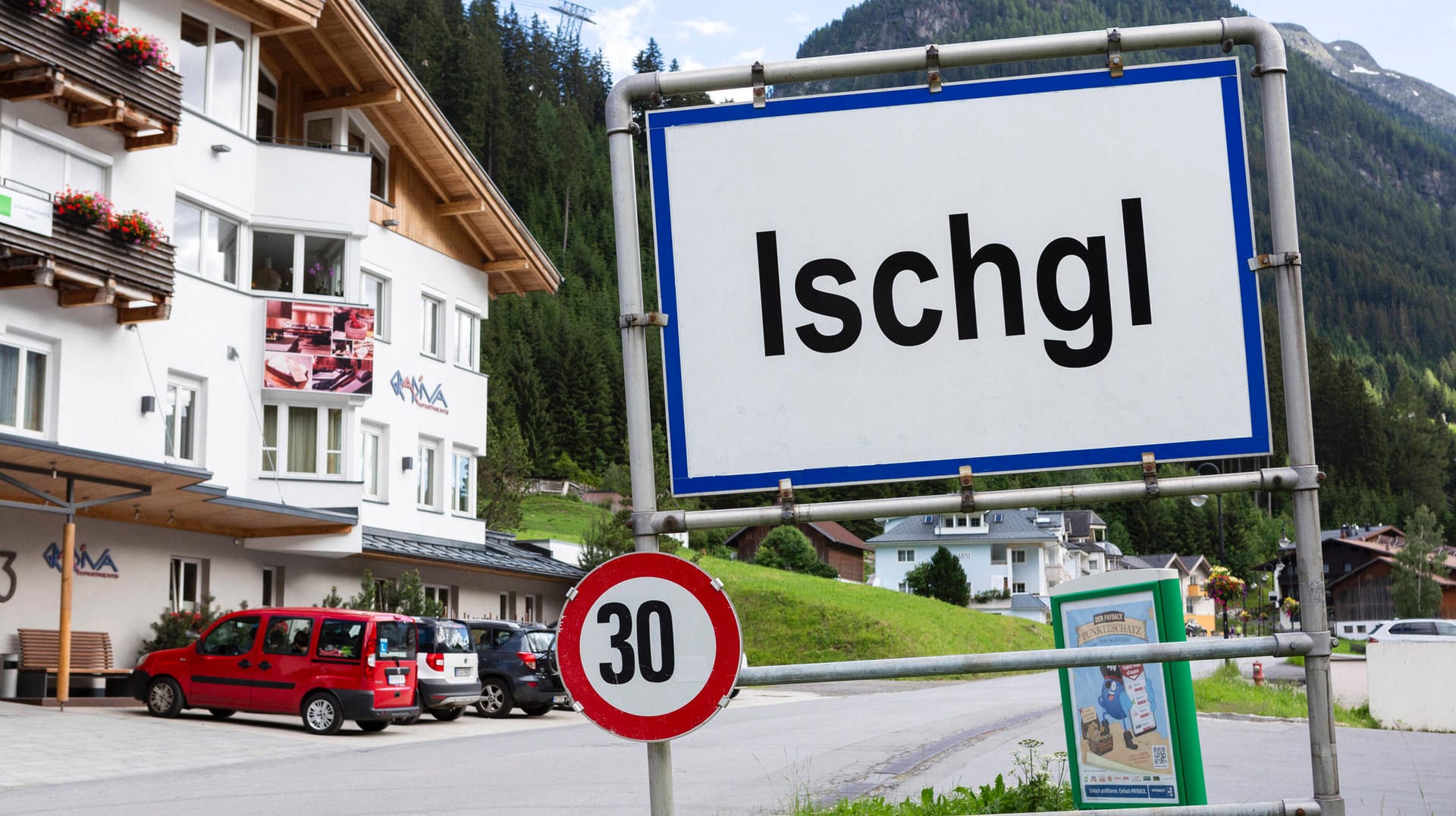 Österreichischer Skiort Ischgl: Im März 2020 hatten sich dort mehr als 6.000 Menschen aus 45 Ländern mit dem Coronavirus angesteckt.