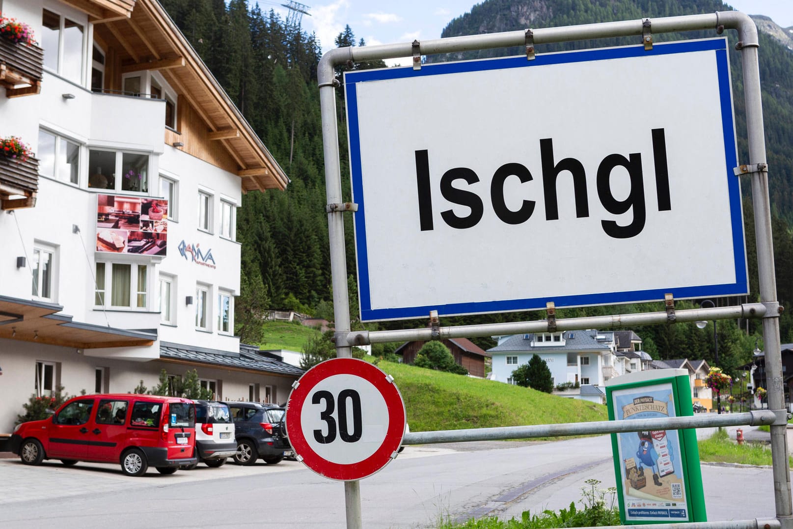 Österreichischer Skiort Ischgl: Im März 2020 hatten sich dort mehr als 6.000 Menschen aus 45 Ländern mit dem Coronavirus angesteckt.