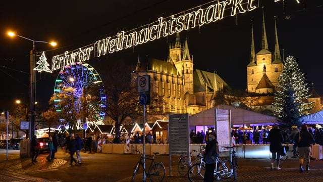 Weihnachtsmarkt in Erfurt