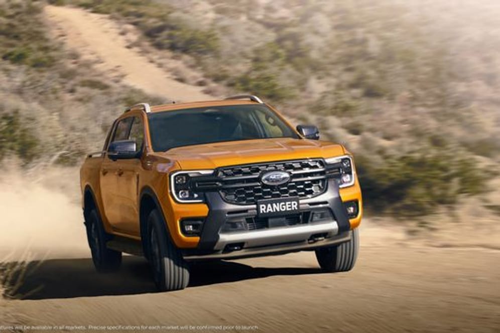 Neue Generation: Ford überarbeitet seinen erfolgreichen Pick-up Ranger und kündigt den Bestellstart der nächsten Auflage für Ende 2022 an.