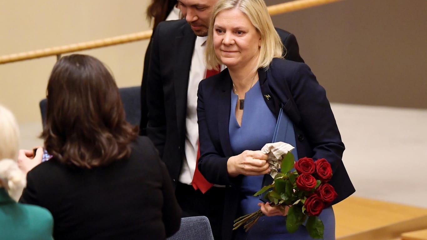 Magdalena Andersson ist kurz nach Amtsantritt wieder zurückgetreten.