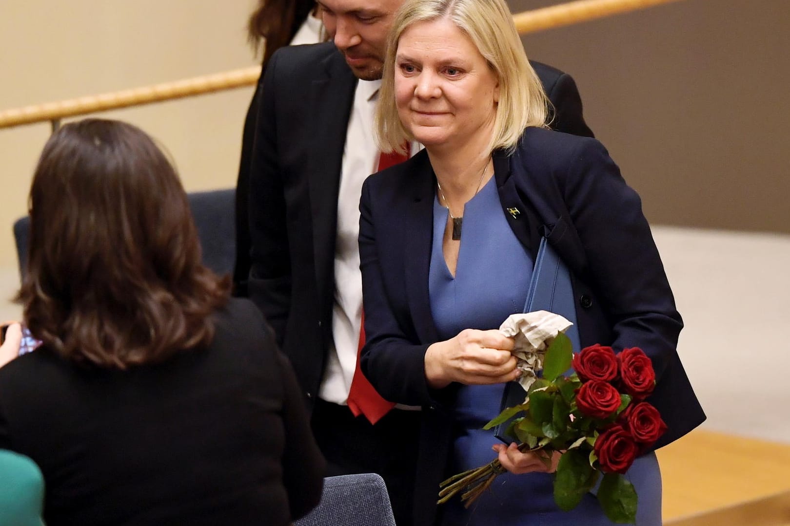 Magdalena Andersson ist kurz nach Amtsantritt wieder zurückgetreten.