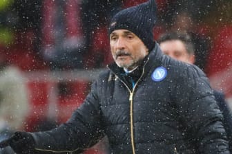 Luciano Spalletti: Der Coach des SSC Neapel konnte die zweite Pflichtspielniederlage in Folge nicht ertragen.
