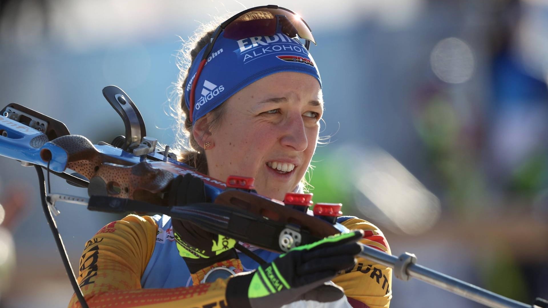 Franziska Preuß: Die deutsche Biathletin kann die Olympia-Vergabe nach China nicht verstehen.