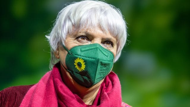 Die Bundestagsvizepräsidentin der Grünen, Claudia Roth