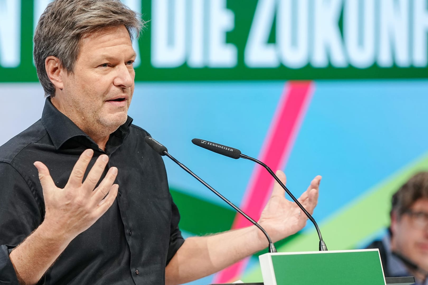 Robert Habeck (Archivbild): Bei "Maybrit Illner" wurde er laut.