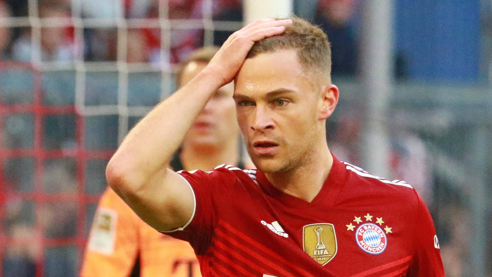 Hat Glück im Unglück: Bayern-Star Joshua Kimmich.