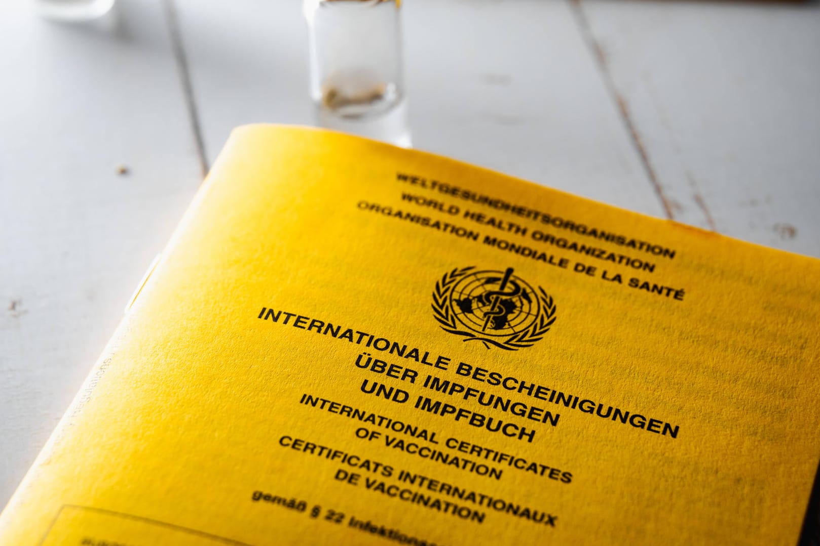 Gelbes Impfbuch: In Bezug auf Fälschungen wurde das Gesetz verschärft.