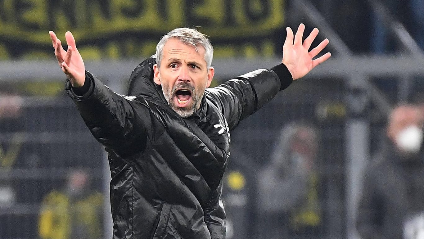 Kann mit seiner Amtszeit bei Borussia Dortmund bisher nicht zufrieden sein: BVB-Coach Marco Rose.