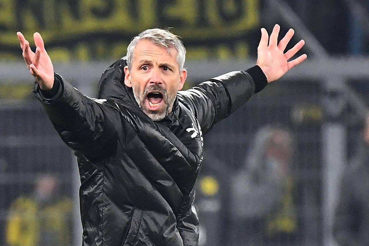 Kann mit seiner Amtszeit bei Borussia Dortmund bisher nicht zufrieden sein: BVB-Coach Marco Rose.