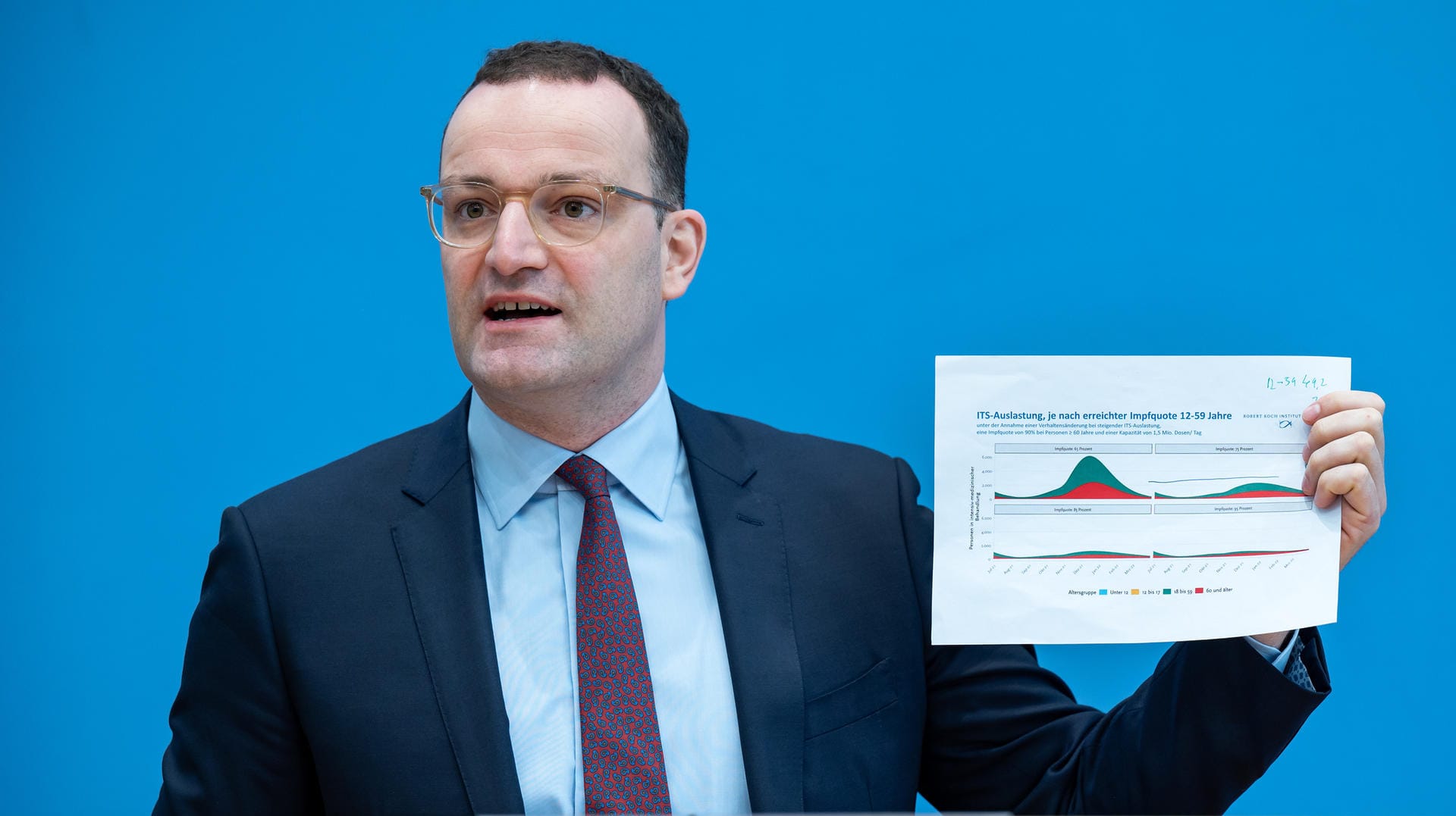 Der geschäftsführende Bundesgesundheitsminister Jens Spahn: "Die Lage ist ernst."