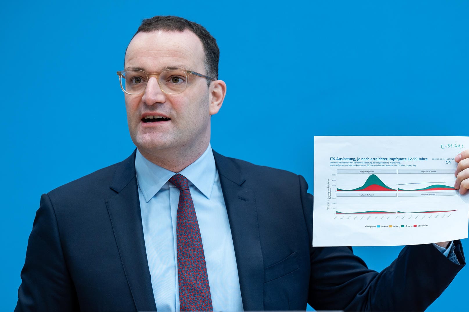 Der geschäftsführende Bundesgesundheitsminister Jens Spahn: "Die Lage ist ernst."