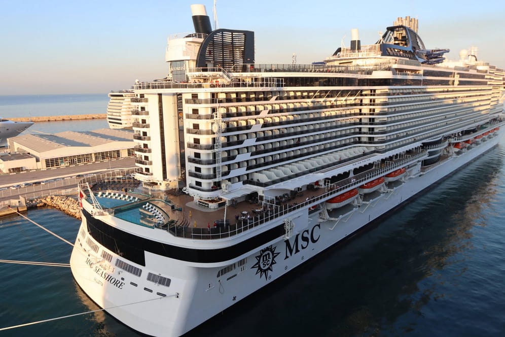 Kreuzfahrtschiff MSC Seashore: Auf Kreuzfahrten von MSC Cruises müssen alle Gäste in der Wintersaison 2021/2022 geimpft sein.