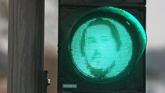 Engels-Ampelmännchen Engels-Ampelmännchen