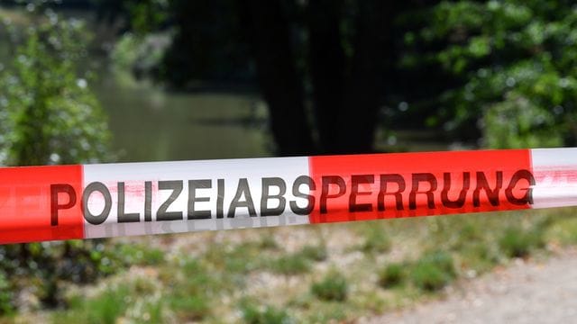 Polizeiabsperrung