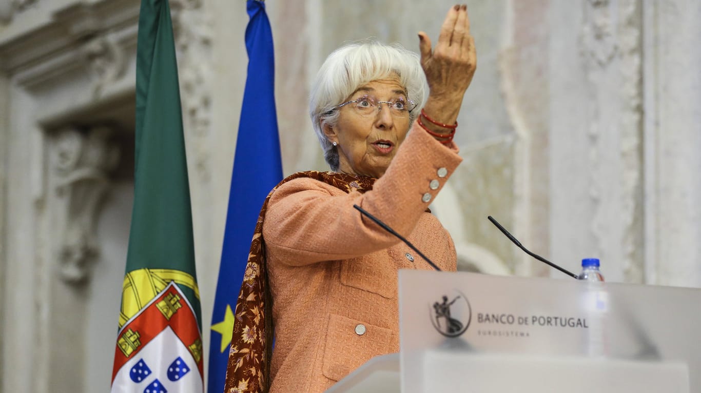 Christine Lagarde: Die EZB-Chefin steht wegen ihres Geldpolitik-Kurses zunehmend in der Kritik.