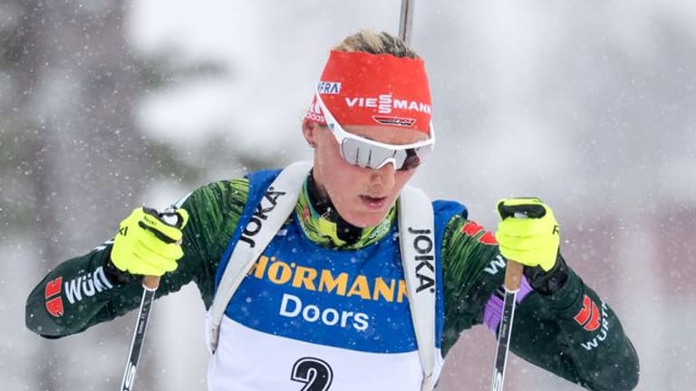 Denise Herrmann ist zum Biathlon-Auftakt gefordert.