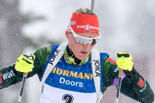 Denise Herrmann ist zum Biathlon-Auftakt gefordert.