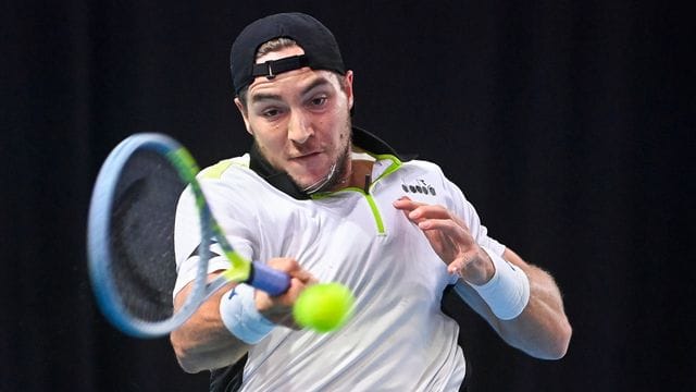 Die deutsche Nummer eins im Davis-Cup-Team: Jan-Lennard Struff. Die deutsche Nummer eins im Davis-Cup-Team: Jan-Lennard Struff.