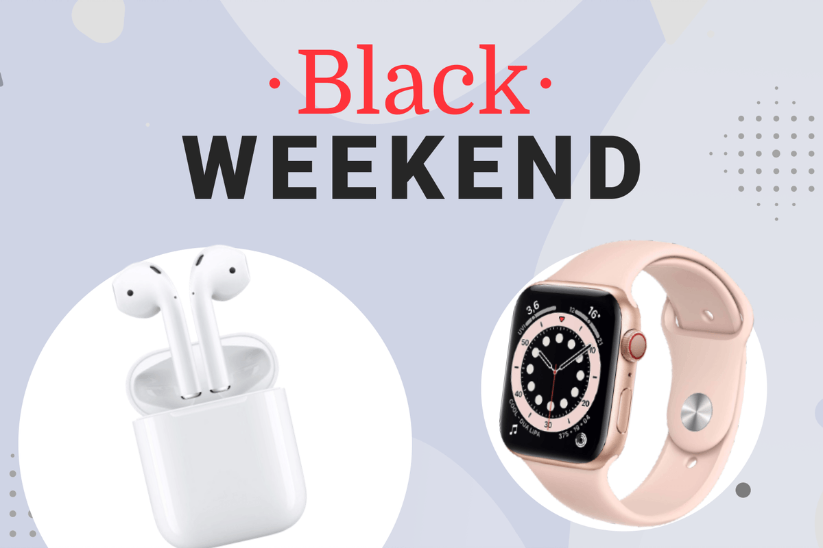 Apple-Deals am Black Weekend: Apple Watch Series 6 und Apple AirPods2.