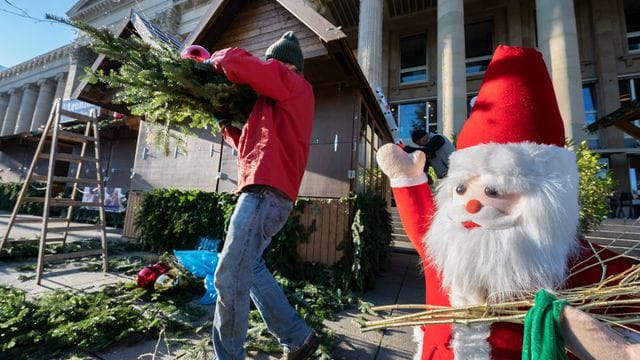 Coronavirus - Stuttgarter Weihnachtsmarkt abgesagt