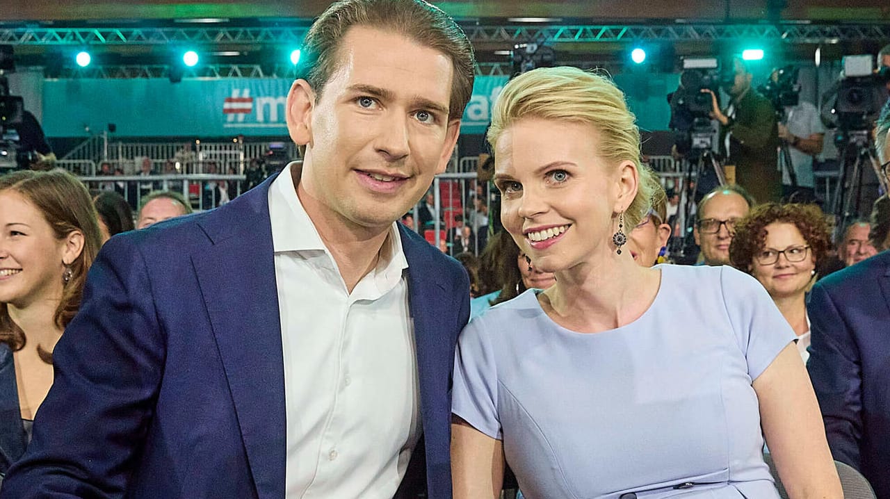 Sebastian Kurz und Susanne Thier: Die beiden sind erstmals Eltern geworden.